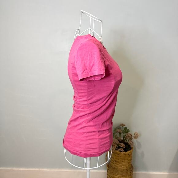 Cute vintage y2k pink Aeropostale tight t shirt - Picture 2 of 6